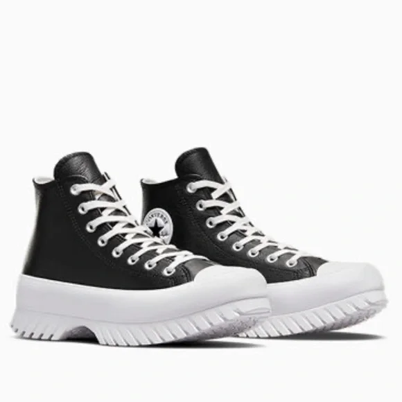 Converse Black Genuine Leather Chuck Taylor All Star Lugged 2.0 - Picture 6 of 6